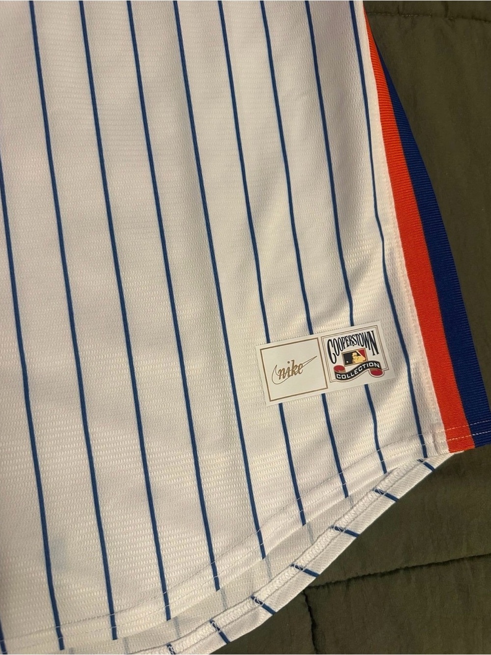 NWT NY METS NIKE COOPERSTOWN COLLECTION LIMITED EDITION JERSEY XL - Picture 7 of 9